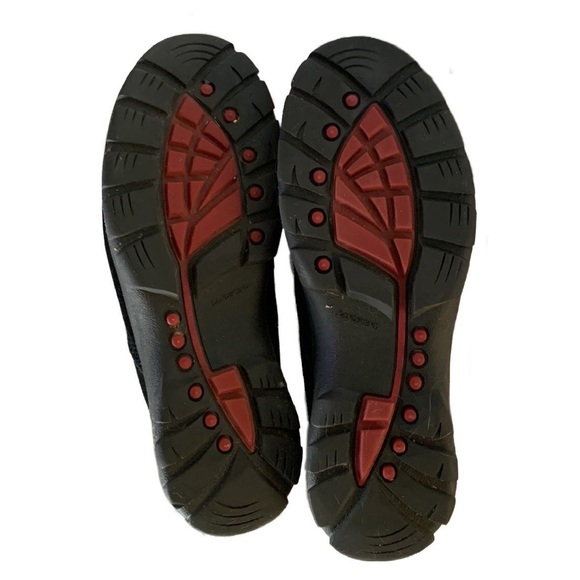 Lands End Men's All Weather Slip On Moccasin Brown Suede Size 8 - Picture 3 of 5